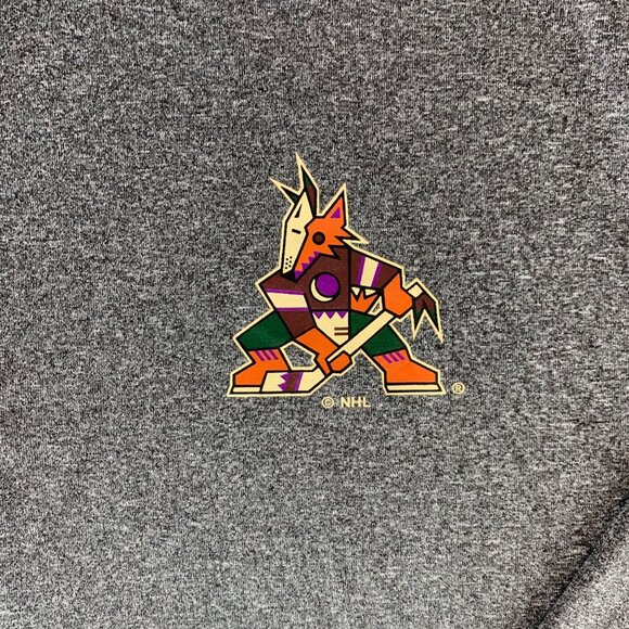 Arizona Coyotes NHL Gray Athletic Pullover Mens XL - Picture 2 of 4